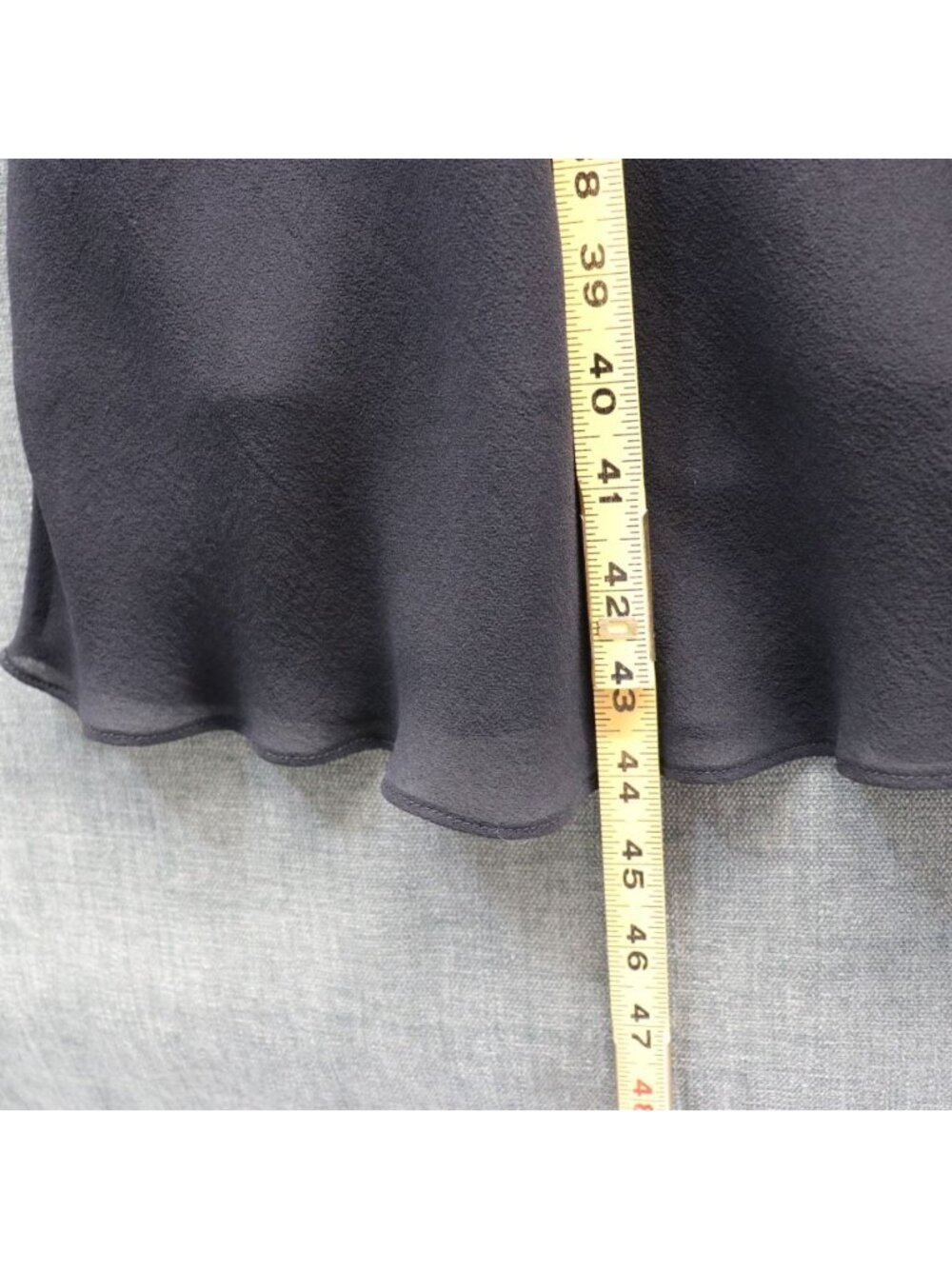 NWOT Vintage Simply Silk Black 100% Silk 90s Midi Slip Dress Med/Large Deadstock - Picture 14 of 14